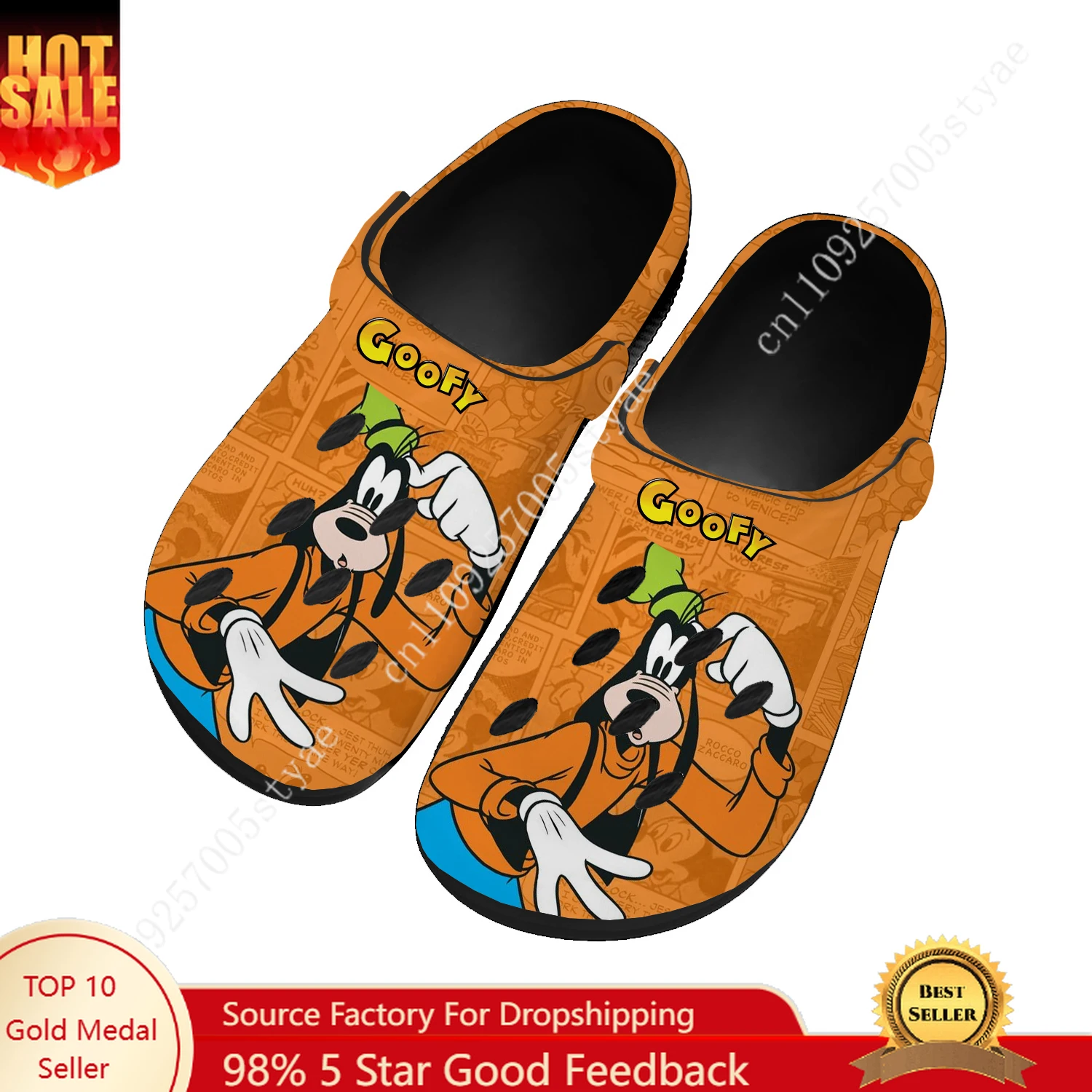 Disney Goofy Water Shoes Mens Womens High Quality Fashion Home Garden Clogs Custom Sandals Beach Breathable Hole Slippers
Disney Goofy Water Shoes Mens Womens High Quality Fashion Home Garden Clogs Custom Sandals Beach Breathable Hole Slippers