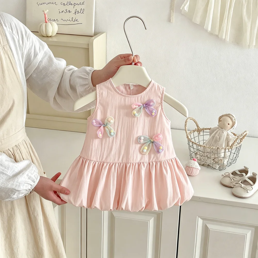 Baby Dress Summer Flower Cotton Sleeveless Girl Dress Cute Beach Princess Girl Dress Baby Girl Clothing
Baby Dress Summer Flower Cotton Sleeveless Girl Dress Cute Beach Princess Girl Dress Baby Girl Clothing 