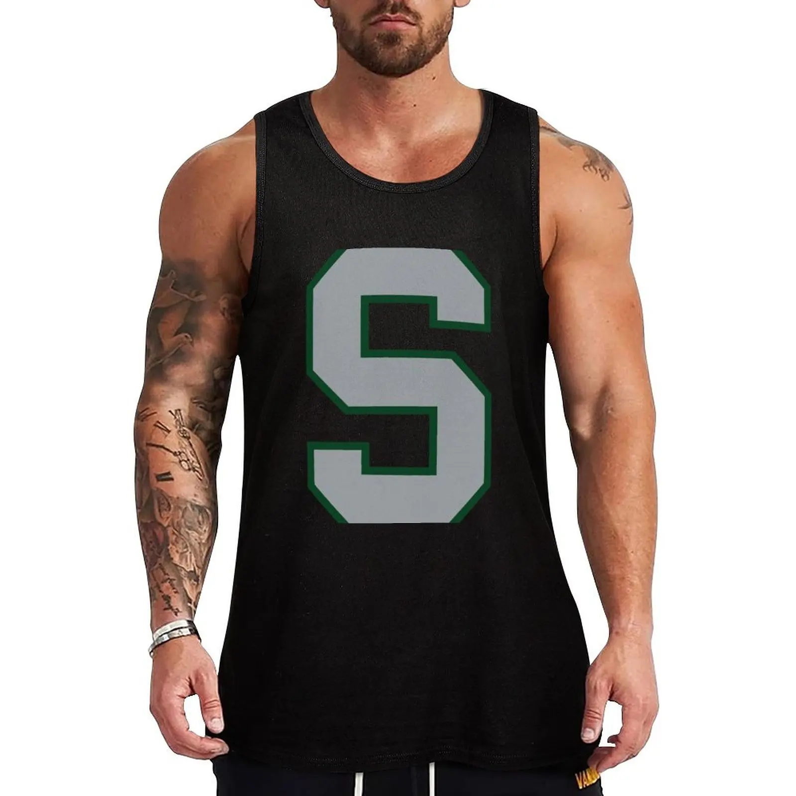 Just a giant innocuous S Tank Top gym clothes man fitness Male vest sports suits
Just a giant innocuous S Tank Top gym clothes man fitness Male vest sports suits