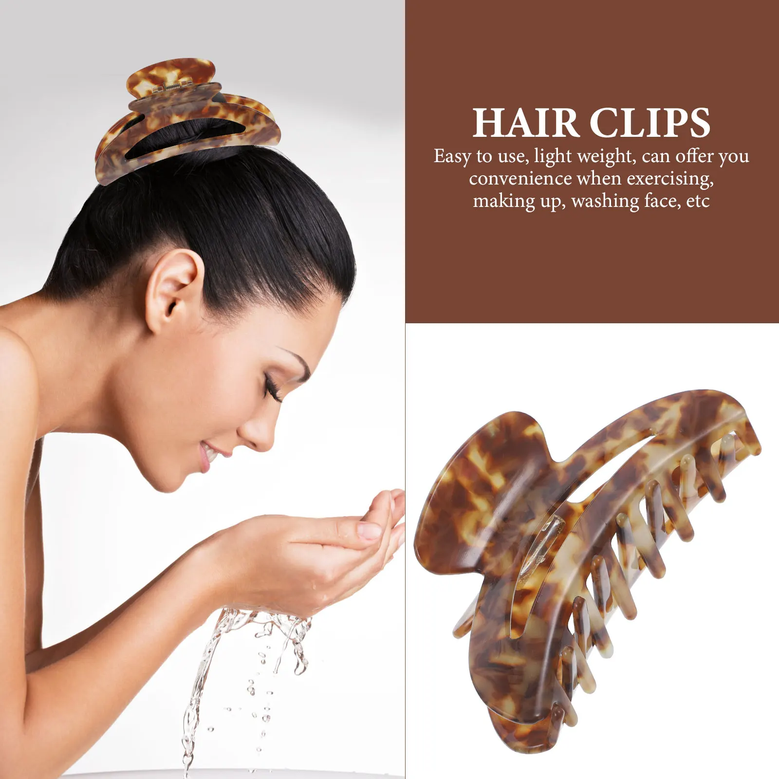 Jumbo Marble Textured Hair Claw Clips Large Shabby Chic for Women Elegant Styling Party Wedding Daily Use Thick Curly Hair
Jumbo Marble Textured Hair Claw Clips Large Shabby Chic for Women Elegant Styling Party Wedding Daily Use Thick Curly Hair