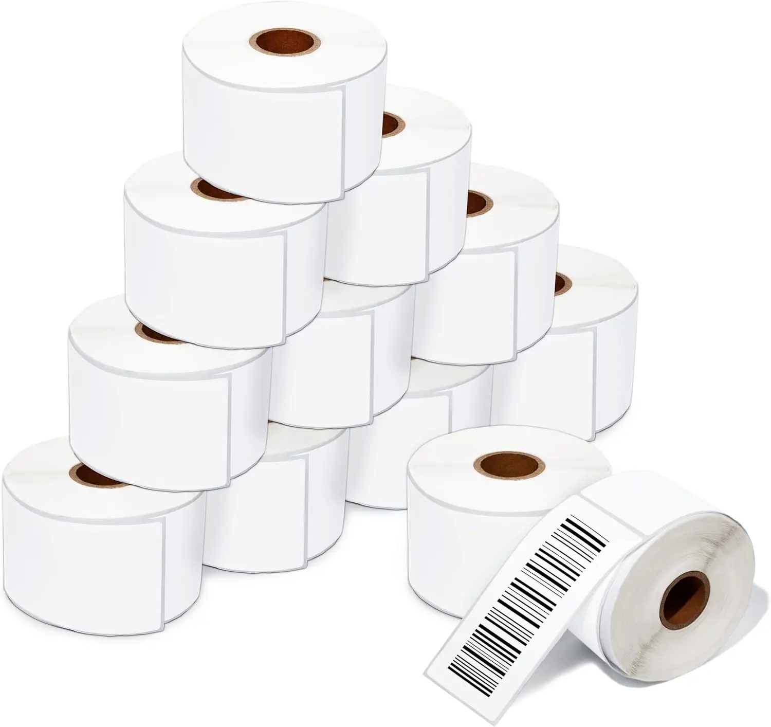 2" x 6" Direct Thermal Labels, 3000 Labels (12 Rolls) for Inventory Barcode Labeling, Compatible with Zebra & Rollo Printers
2" x 6" Direct Thermal Labels, 3000 Labels (12 Rolls) for Inventory Barcode Labeling, Compatible with Zebra & Rollo Printers