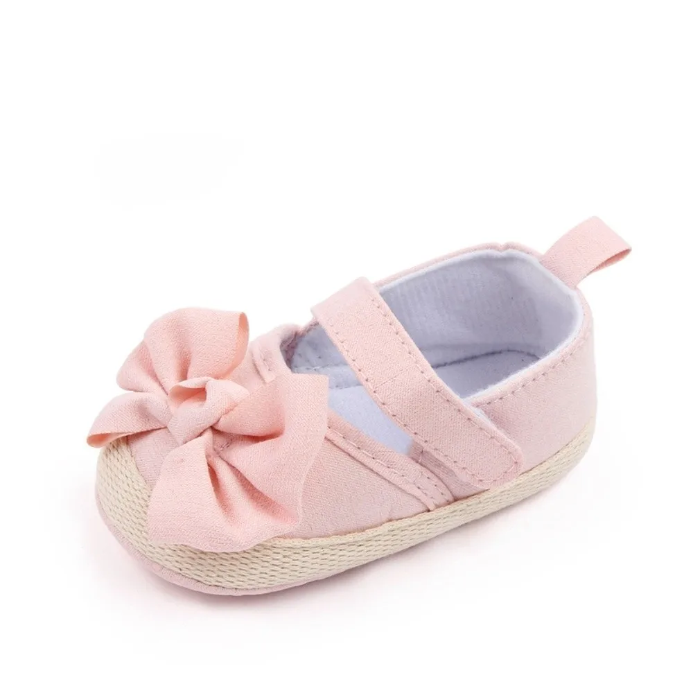 Soft Soles Baby Girls Shoe Non-slip Solid Color Infant Newborns Crib Shoes Bowknot Anti-slip Butterfly Knot Shoes Toddler
Soft Soles Baby Girls Shoe Non-slip Solid Color Infant Newborns Crib Shoes Bowknot Anti-slip Butterfly Knot Shoes Toddler