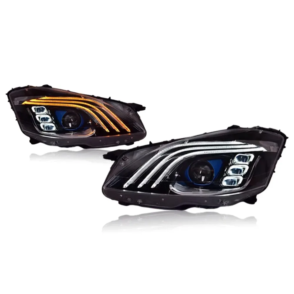 Car HeadLampS For Benz S-Class W221 2006-2013 S300 S320 Upgrade Modified LED Headlights Dynamic Turn Signal Lamp Car Accessories
Car HeadLampS For Benz S-Class W221 2006-2013 S300 S320 Upgrade Modified LED Headlights Dynamic Turn Signal Lamp Car Accessories