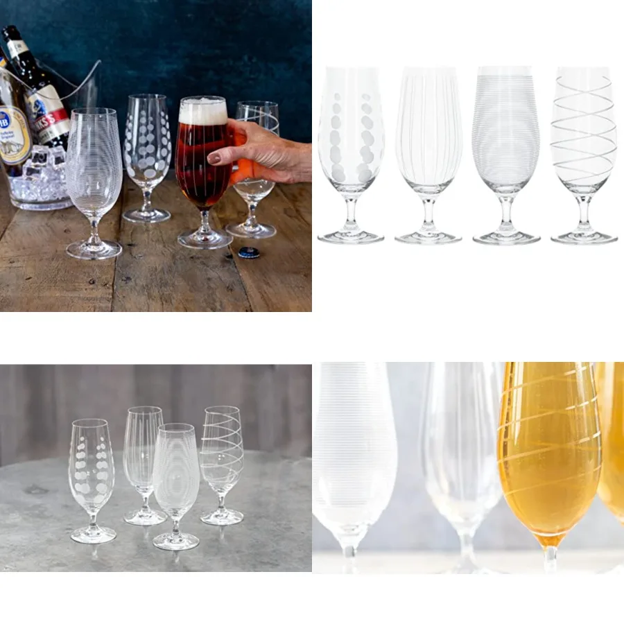 Cheers'/ Glass Set with Decorative Etching, Crystal Glass, Silver Effect, 460 ml, Set of 4
Cheers'/ Glass Set with Decorative Etching, Crystal Glass, Silver Effect, 460 ml, Set of 4