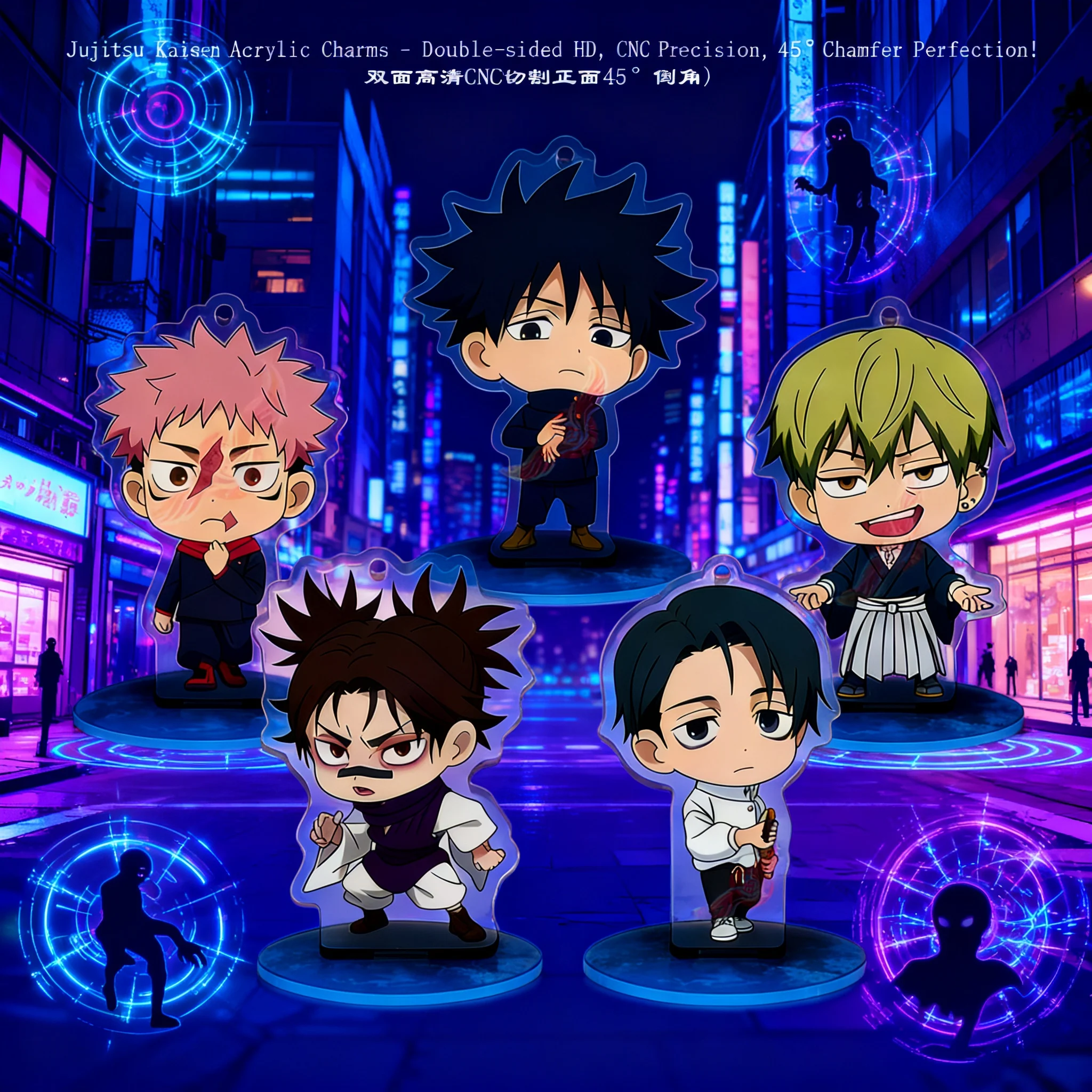 Q Version Jujutsu Kaisen 3 Death Arc Figure Gojo Satoru Fushiguro Megumi Acrylic Stand Keychain Pendant Anime Merch
Q Version Jujutsu Kaisen 3 Death Arc Figure Gojo Satoru Fushiguro Megumi Acrylic Stand Keychain Pendant Anime Merch