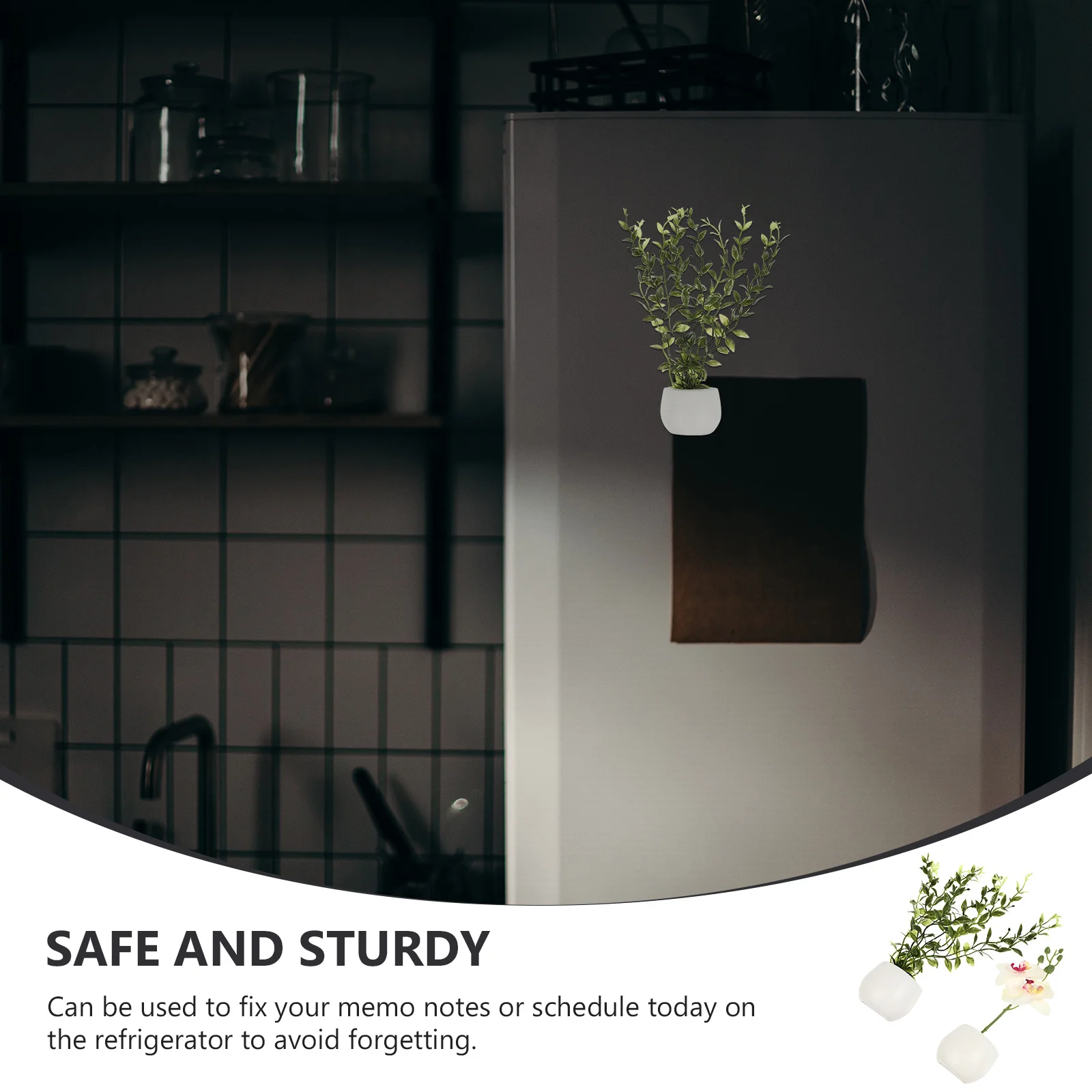 2Pcs Simulation Plant Refrigerator Magnets Exquisite Bonsai Succulent Fridge Magnet Decorative Magnetic Kitchen Decor
2Pcs Simulation Plant Refrigerator Magnets Exquisite Bonsai Succulent Fridge Magnet Decorative Magnetic Kitchen Decor