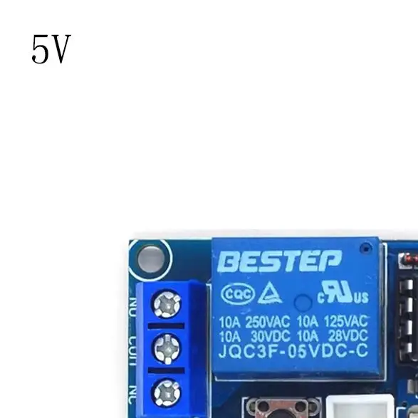 Релейный модуль с фиксацией постоянного тока 5 В/12 В/24 В с сенсорным бистабильным переключателем, 1-канальный светодиодный индикатор управления MCU и триггерная линия
Релейный модуль с фиксацией постоянного тока 5 В/12 В/24 В с сенсорным бистабильным переключателем, 1-канальный светодиодный индикатор управления MCU и триггерная линия
