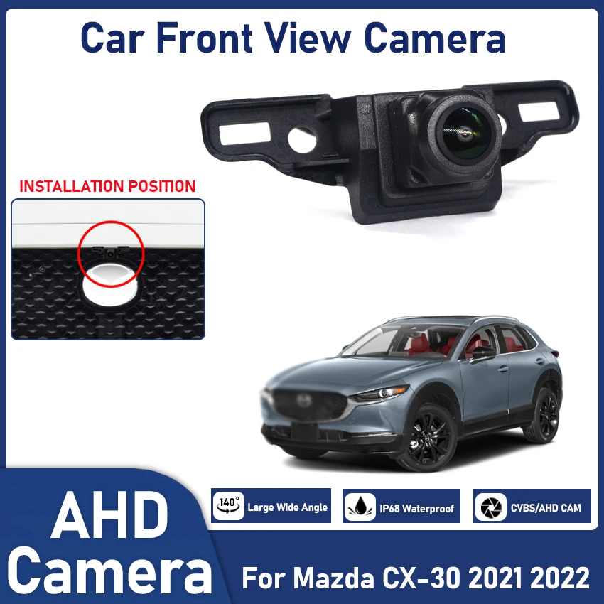 AHD 1080P Fisheye CCD Car Front View Parking Positive Logo Camera Waterproof Night vision For Mazda CX-30 2021 2022 Wide Angle
AHD 1080P Fisheye CCD Car Front View Parking Positive Logo Camera Waterproof Night vision For Mazda CX-30 2021 2022 Wide Angle