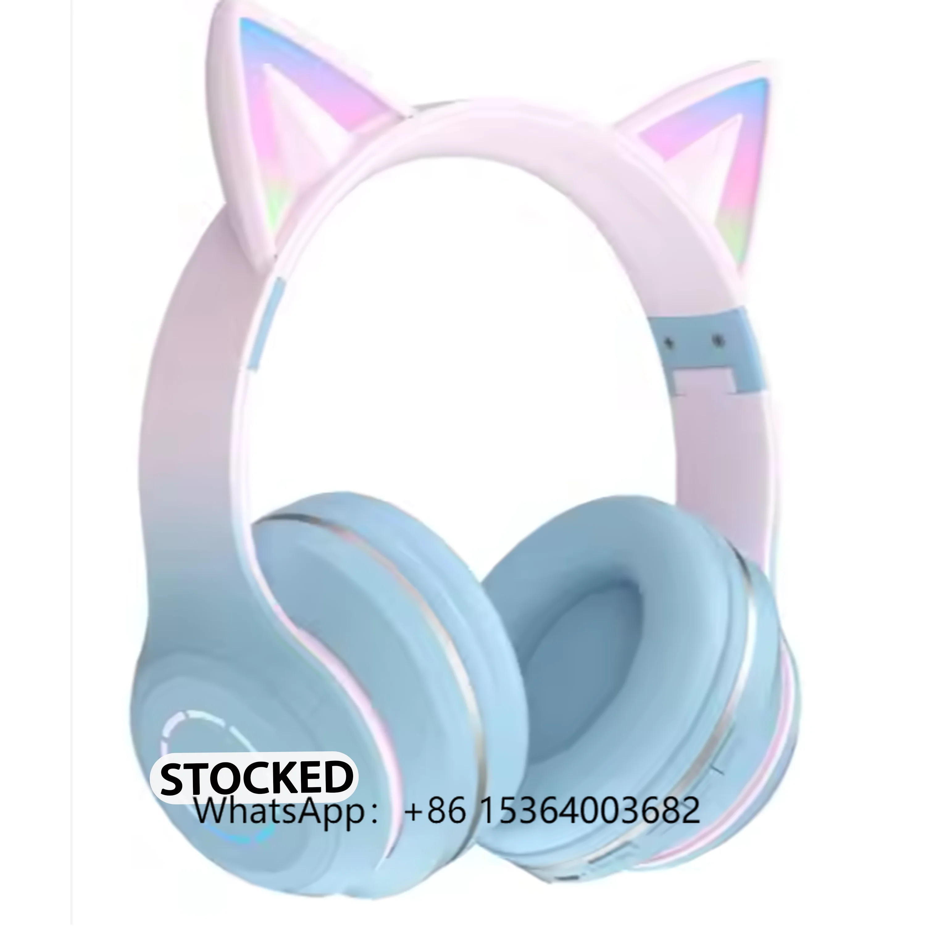 TJXL-In Stock New Arrival Fashion BT029 Cat Ear Headphones Wireless Waterproof Game Music LED Light Emitting Headphones
TJXL-In Stock New Arrival Fashion BT029 Cat Ear Headphones Wireless Waterproof Game Music LED Light Emitting Headphones