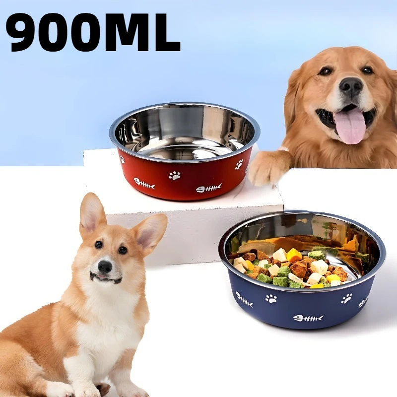 1PC Stainless Steel Dog Bowls, Non Slip Pet Feeder Bowl,Water Food Bowls for Dogs
1PC Stainless Steel Dog Bowls, Non Slip Pet Feeder Bowl,Water Food Bowls for Dogs