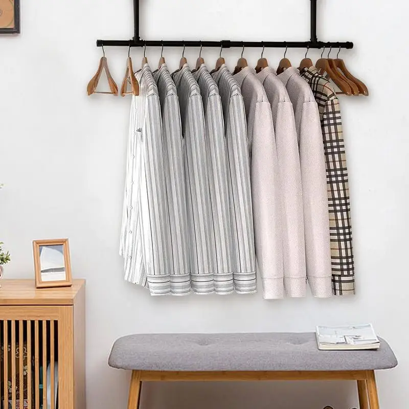 Hanger Storage Organizer Space-Saving Hanger Holder Clothes Rack Organizer Metal Closet Hanger Rack Rustproof Wall Mounted
Hanger Storage Organizer Space-Saving Hanger Holder Clothes Rack Organizer Metal Closet Hanger Rack Rustproof Wall Mounted