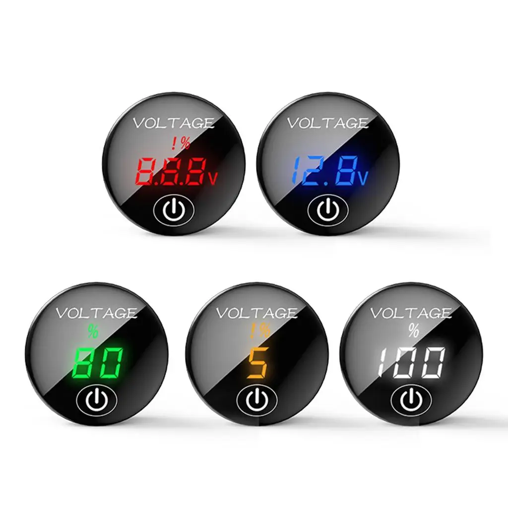 V-48 Display meter Waterproof for Boat Marine Vehicle Motorcycle Truck ATV , Digital Round Panel
V-48 Display meter Waterproof for Boat Marine Vehicle Motorcycle Truck ATV , Digital Round Panel
