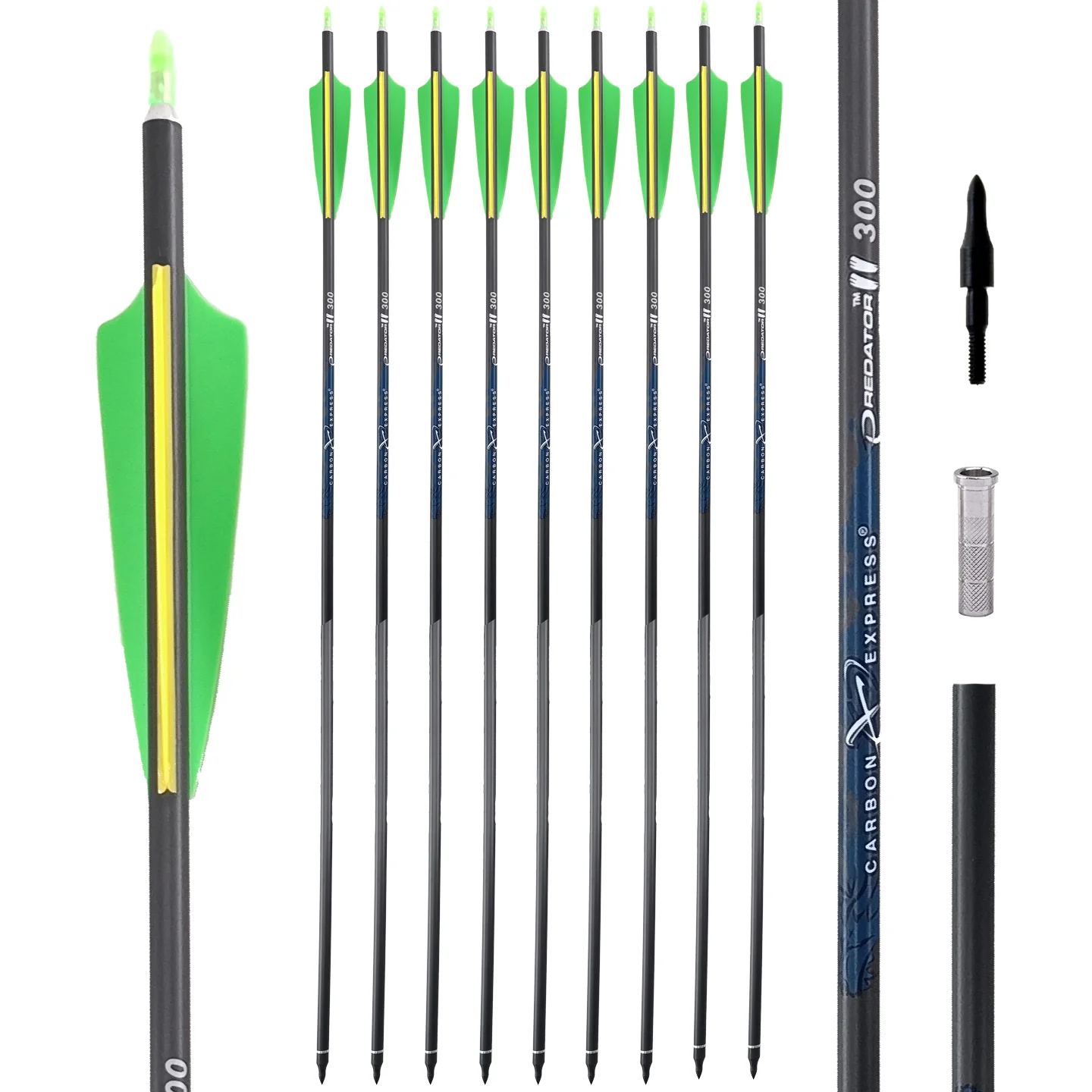 6/12pcs Arrow ID6.2mm 30/32in Pure Carbon Spine 300 340 400 500 600 700 800 Shaft for Bow Archery Hunting Shooting
6/12pcs Arrow ID6.2mm 30/32in Pure Carbon Spine 300 340 400 500 600 700 800 Shaft for Bow Archery Hunting Shooting