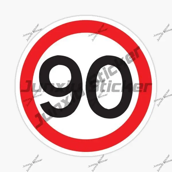 90 Max Speed Sticker Maximum Speed Limit 90 Sticker Speed Number Warning Sign Traffic Restriction Stickers Driving Road Sign
90 Max Speed Sticker Maximum Speed Limit 90 Sticker Speed Number Warning Sign Traffic Restriction Stickers Driving Road Sign