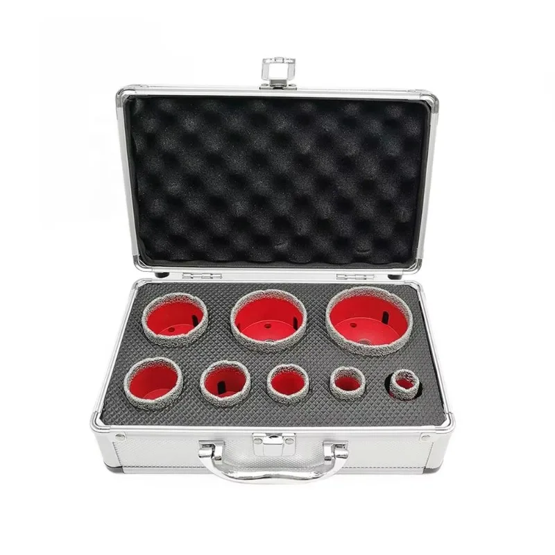 20 25 30 35 40 50 60 68mm Diamond Tile Hole Saw Core Bit Set Drill Set Marble Drill Bit Granite Bit for Porcelain
20 25 30 35 40 50 60 68mm Diamond Tile Hole Saw Core Bit Set Drill Set Marble Drill Bit Granite Bit for Porcelain