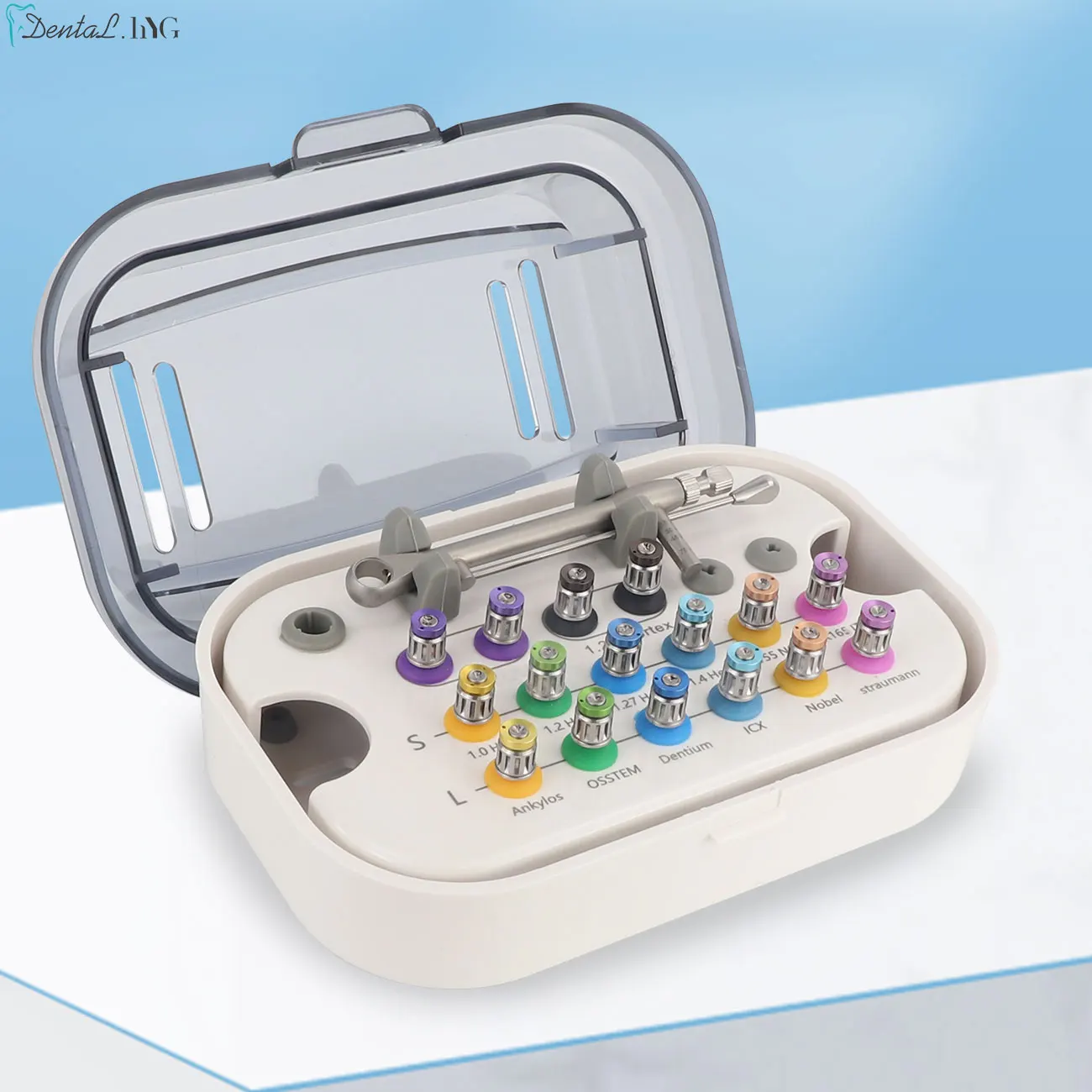 High Quality Screwdriver Tools Dental Implant Torque Wrench Ratchet 10-70NCM Drivers Wrench
High Quality Screwdriver Tools Dental Implant Torque Wrench Ratchet 10-70NCM Drivers Wrench