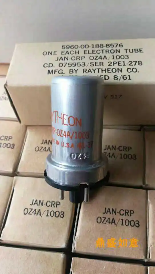 New American Raytheon 0Z4A 1003 electronic tube rectifier tube small size CK1006
New American Raytheon 0Z4A 1003 electronic tube rectifier tube small size CK1006