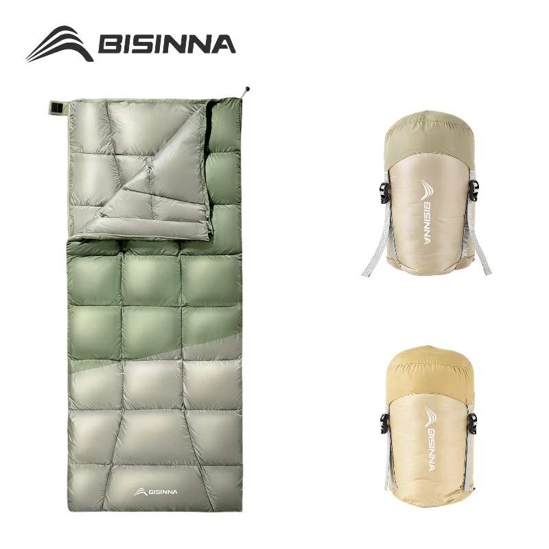 BISINNA White Duck Down Winter Sleeping Bag Envelope Style Lightweight Warm Compact for Adults Outdoor Hiking Cool Camping Gear
BISINNA White Duck Down Winter Sleeping Bag Envelope Style Lightweight Warm Compact for Adults Outdoor Hiking Cool Camping Gear