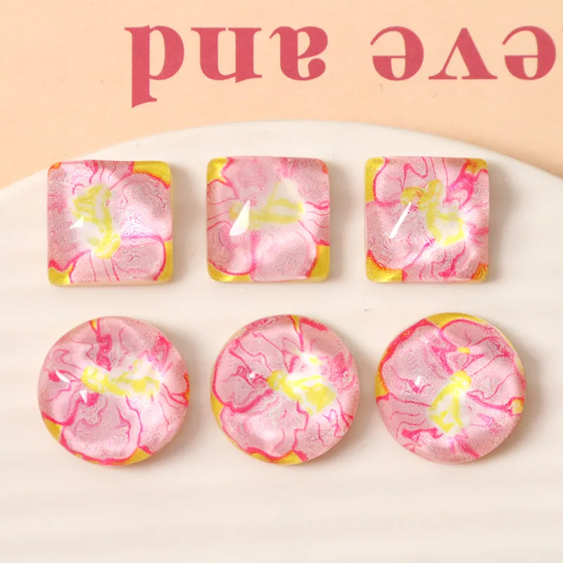 New Bling Pink 60pcs Printed Water Ripple Petal Bump Patch DIY Resin Accessories Cabochons Geometry Round Square Ornaments
New Bling Pink 60pcs Printed Water Ripple Petal Bump Patch DIY Resin Accessories Cabochons Geometry Round Square Ornaments
