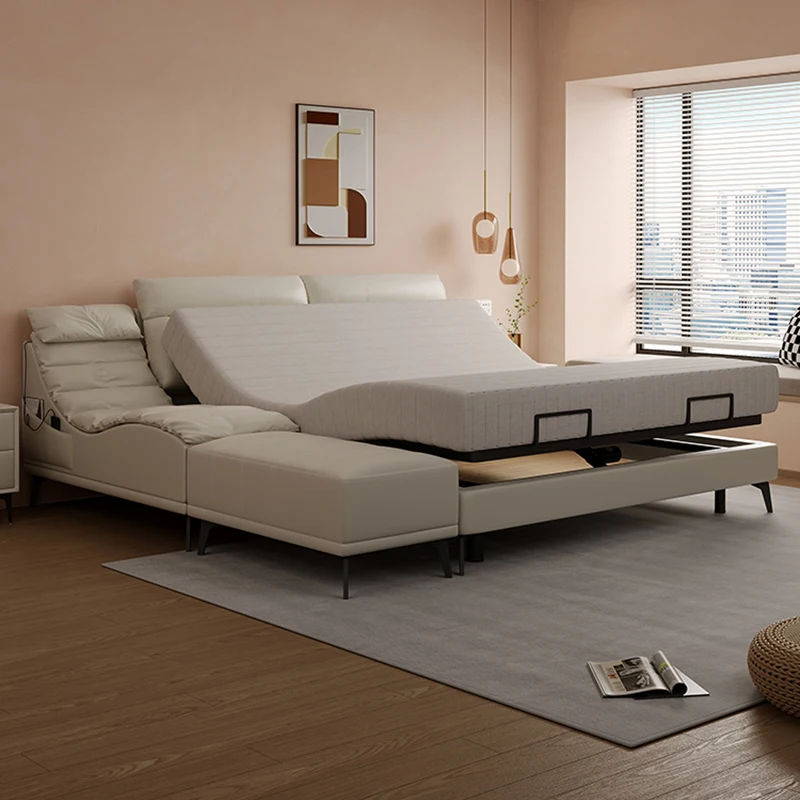 Leather Loft Modern Double Bed Mattress Set Adults Adults Smart Double Bed King Size Lit De Chambre A Coucher Bedroom Furniture
Leather Loft Modern Double Bed Mattress Set Adults Adults Smart Double Bed King Size Lit De Chambre A Coucher Bedroom Furniture