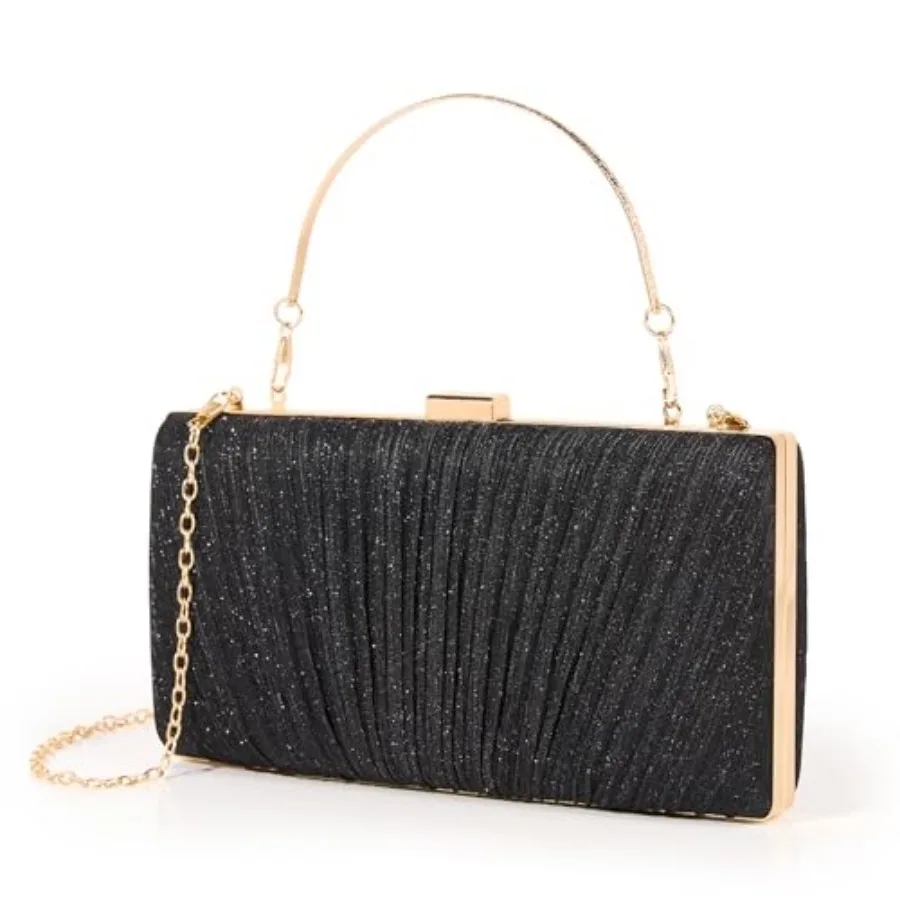 Kseymeir Clutch Purses for Women Pleated Evening Handbag with Chain Prom, Cocktail, and Wedding Pleated
Kseymeir Clutch Purses for Women Pleated Evening Handbag with Chain Prom, Cocktail, and Wedding Pleated
