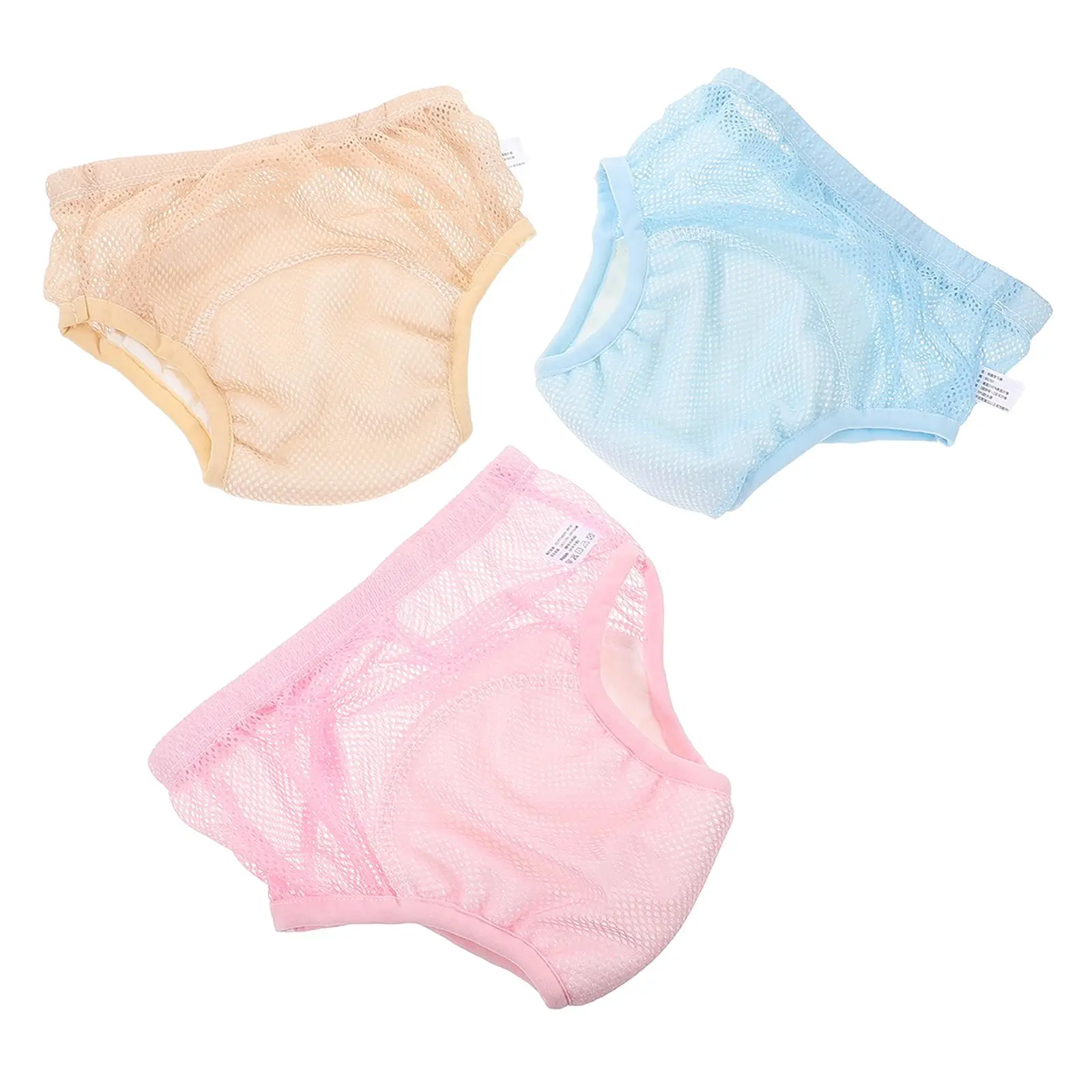 3pcs Infant Underwear Diapers Breathable Mesh Potty Training Pants Boys Leakproof Newborn Cotton Reusable Toddler
3pcs Infant Underwear Diapers Breathable Mesh Potty Training Pants Boys Leakproof Newborn Cotton Reusable Toddler