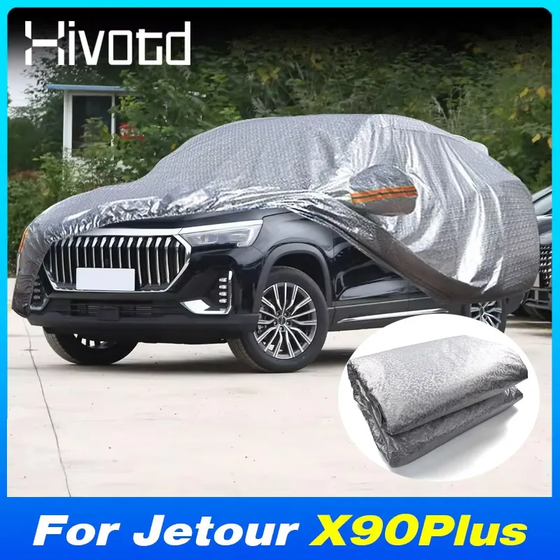 Car Full Body Cover For Chery Jetour X90 Plus 2021-2024 Outdoor Sunshade Dustproof Snow Protective Parts Exterior Accessories
Car Full Body Cover For Chery Jetour X90 Plus 2021-2024 Outdoor Sunshade Dustproof Snow Protective Parts Exterior Accessories