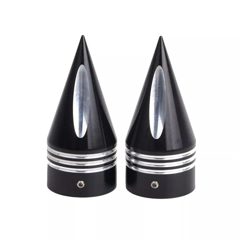 AEA6-Black Front Axle Nut Covers Caps Kit For Touring Road King
AEA6-Black Front Axle Nut Covers Caps Kit For Touring Road King