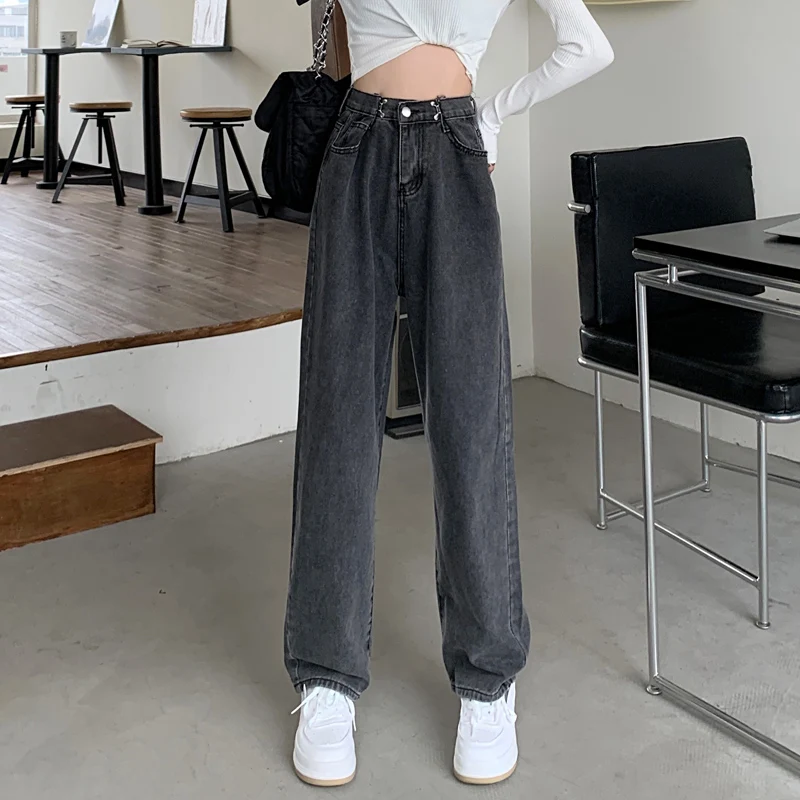 Широкие джинсы с высокой талией, женские осенние винтажные джинсы больших размеров, прямые свободные драпированные брюки длиной до пола, брюки для папы, против морщин...
Широкие джинсы с высокой талией, женские осенние винтажные джинсы больших размеров, прямые свободные драпированные брюки длиной до пола, брюки для папы, против морщин...
