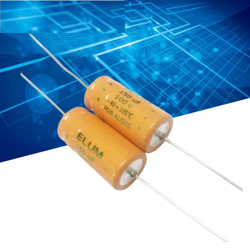 5PCS horizontal axial polarized durable filter electrolytic capacitor 100v 150uf 13X26mm
5PCS horizontal axial polarized durable filter electrolytic capacitor 100v 150uf 13X26mm