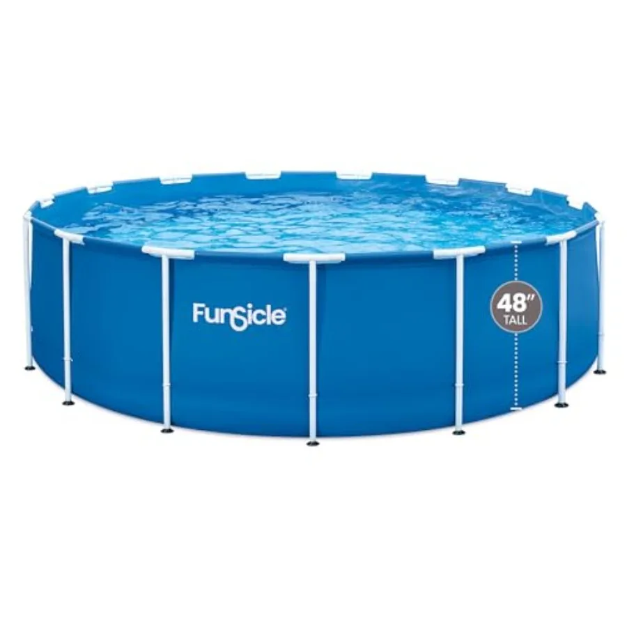 Круглый уличный бассейн 15' x 48' синего цвета с ремонтным комплектом для легкого обслуживания и долговечности
Круглый уличный бассейн 15' x 48' синего цвета с ремонтным комплектом для легкого обслуживания и долговечности