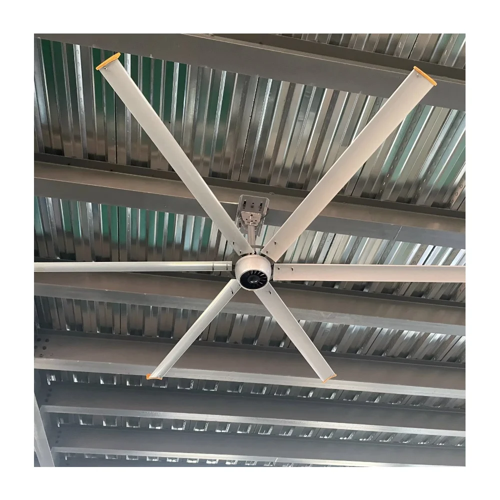 Large Size High Velocity 7.3 M 1500w 1100w 12ft 24ft Industrial Ceiling Fan For Factory Workshop Cooling
Large Size High Velocity 7.3 M 1500w 1100w 12ft 24ft Industrial Ceiling Fan For Factory Workshop Cooling