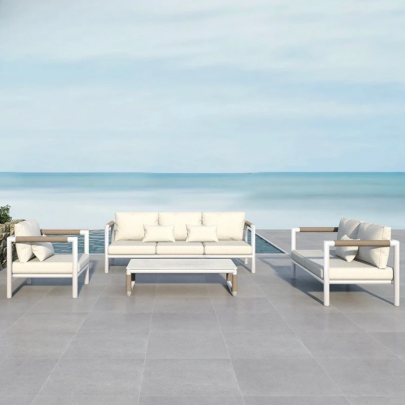 Nordic outdoor sofa combination leisure outdoor villa courtyard garden open-air balcony rattan waterproof and sunscreen
Nordic outdoor sofa combination leisure outdoor villa courtyard garden open-air balcony rattan waterproof and sunscreen