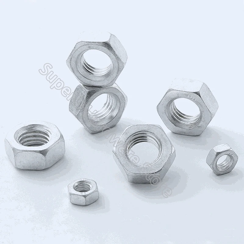 5/10/50Pcs M3 M4 M5 M6 Aluminum Alloy Hex Nut Hexagon Nuts DIN934 for RC Models Fastener Hardware Accessories
5/10/50Pcs M3 M4 M5 M6 Aluminum Alloy Hex Nut Hexagon Nuts DIN934 for RC Models Fastener Hardware Accessories