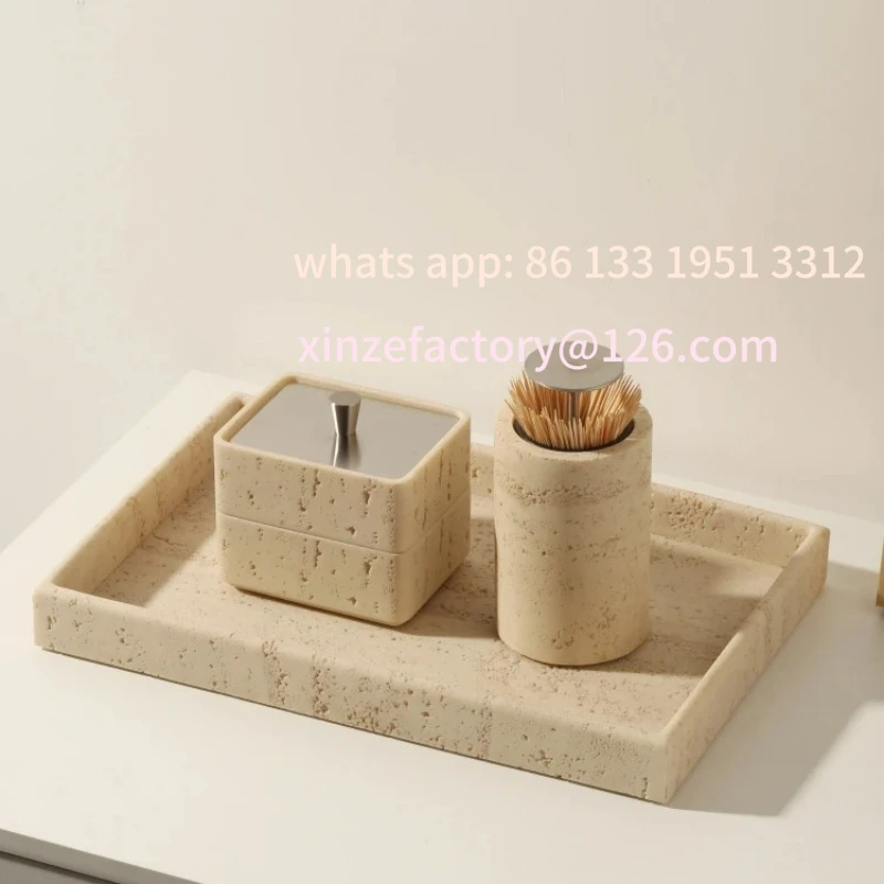 Customizable Wabi-Sabi Style Natural Yellow Travermont Vanity Tray, Bathroom Mouthwash Cup, Washstand Shelf
Customizable Wabi-Sabi Style Natural Yellow Travermont Vanity Tray, Bathroom Mouthwash Cup, Washstand Shelf