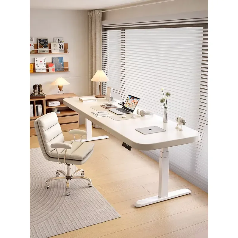 【CHIMU HOME】 Solid Wood Electric Lifting Table for Computer Office Study Desk Workbench Dual-use Adjustable Desktop with
【CHIMU HOME】 Solid Wood Electric Lifting Table for Computer Office Study Desk Workbench Dual-use Adjustable Desktop with