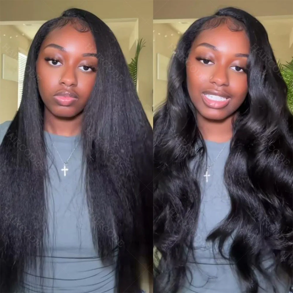 250% Density Kinky Straight 3 IN 1 Half Wigs Human Hair 12A Brazilian Virgin Hair 3/4 Half Wig Beginner Friendly Flip Over Clip
250% Density Kinky Straight 3 IN 1 Half Wigs Human Hair 12A Brazilian Virgin Hair 3/4 Half Wig Beginner Friendly Flip Over Clip