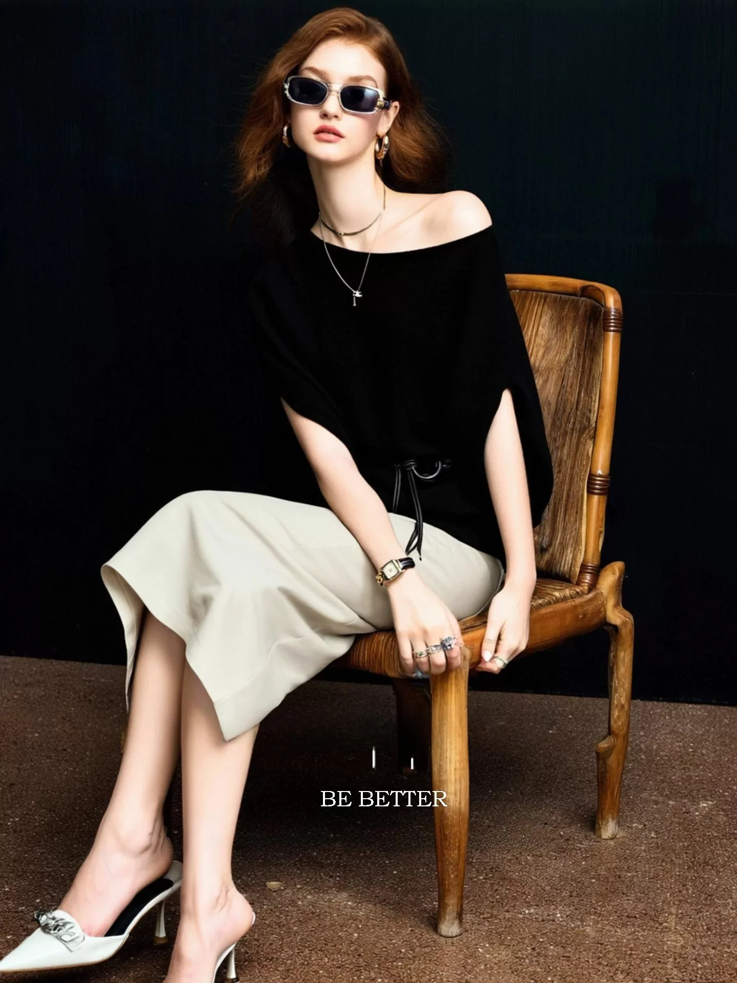 HUAAPPUW Silk Linen Asymmetrical Shoulder Short Sleeve Women's T-shirt Black Loose Top Breathable Summer New Arrival
HUAAPPUW Silk Linen Asymmetrical Shoulder Short Sleeve Women's T-shirt Black Loose Top Breathable Summer New Arrival