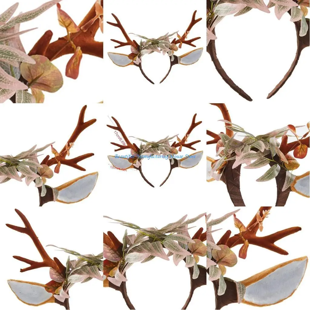 E56A Deer Horn Headband Halloween Antler Headband Forest Deer Headband Deer Antler Headband Fawn Horn Headband For Women
E56A Deer Horn Headband Halloween Antler Headband Forest Deer Headband Deer Antler Headband Fawn Horn Headband For Women