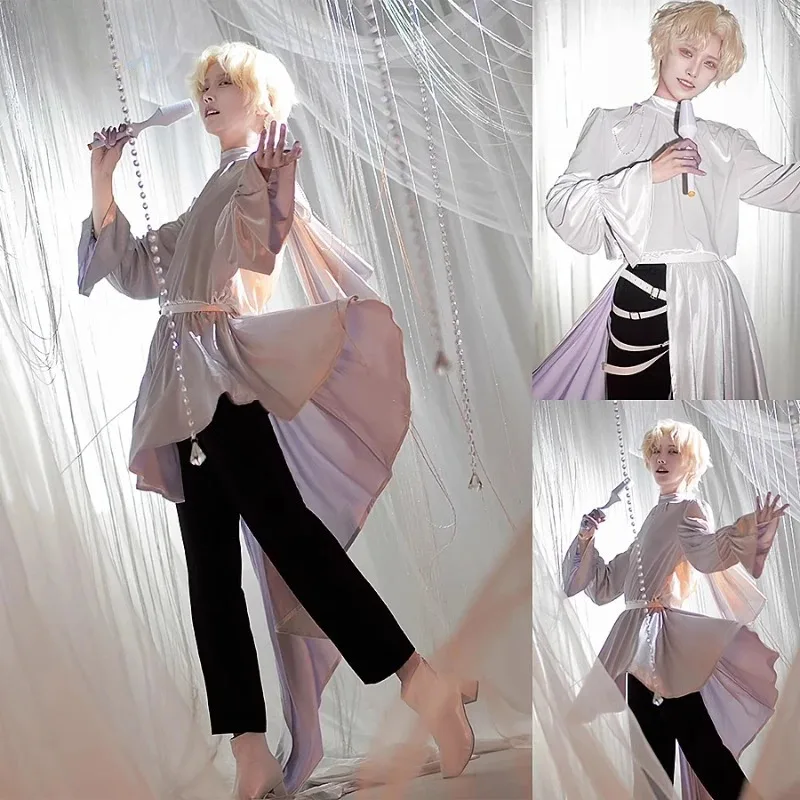 Luka Cosplay Alien Stage Costume Fancy Party Clothing Tailing Suit Halloween Carnival Uniforms Occupy My Heart Woman Man Outfits
Luka Cosplay Alien Stage Costume Fancy Party Clothing Tailing Suit Halloween Carnival Uniforms Occupy My Heart Woman Man Outfits
