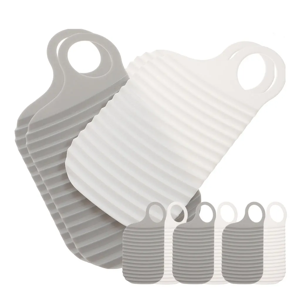 10pcs Washboard Set Travel Laundry Board Portable Hanging Design Thickened White Grey Great Cleaning Effect for Hand
10pcs Washboard Set Travel Laundry Board Portable Hanging Design Thickened White Grey Great Cleaning Effect for Hand
