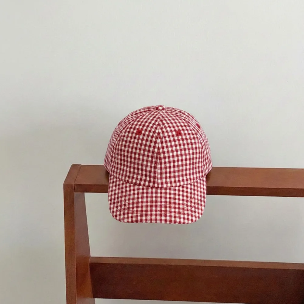 Korean Style Plaid Pattern Summer Hat Adjustable Sun Protection Sun Hat Breathable Lightweight Peaked Cap Outdoor Beach Travel
Korean Style Plaid Pattern Summer Hat Adjustable Sun Protection Sun Hat Breathable Lightweight Peaked Cap Outdoor Beach Travel