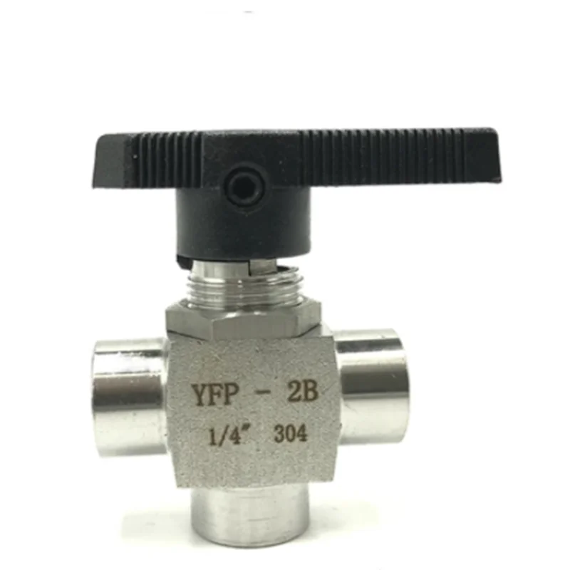 1PC Three-way Ball Valve Female Thread G1/8" G1/4" G3/8" G1/2" G3/4" BSP 304 Stainless Steel Ferrule Diaphragm Valve
1PC Three-way Ball Valve Female Thread G1/8" G1/4" G3/8" G1/2" G3/4" BSP 304 Stainless Steel Ferrule Diaphragm Valve