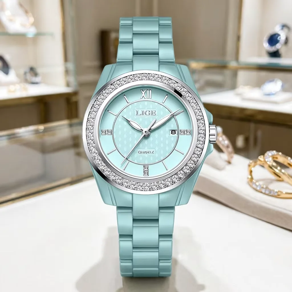 LIGE 2026 Women's Quartz Watch Calendar Waterproof Women's Watch Light Luxury Elegant Watch for Women Gift Relogio Feminino+BOX
LIGE 2026 Women's Quartz Watch Calendar Waterproof Women's Watch Light Luxury Elegant Watch for Women Gift Relogio Feminino+BOX