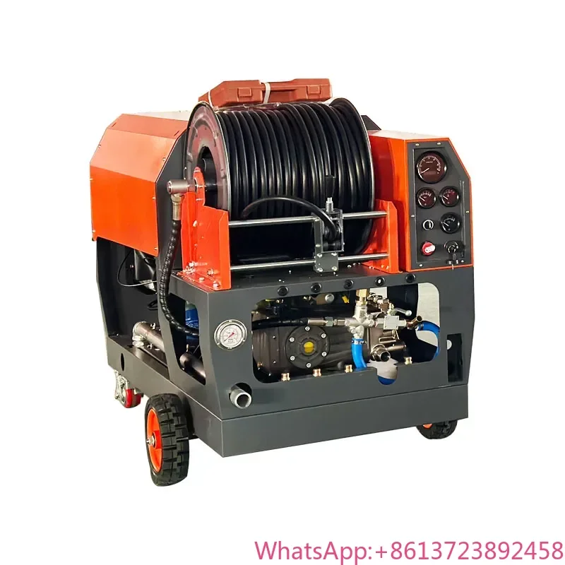 Diesel engine drives 550kg large sewage high pressure and large flow sewer dredging and cleaning machine
Diesel engine drives 550kg large sewage high pressure and large flow sewer dredging and cleaning machine