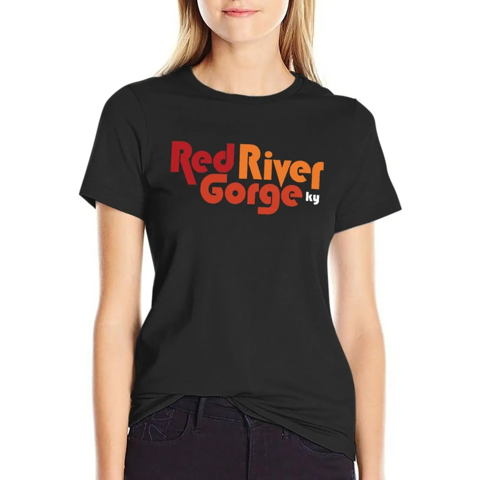Red River Gorge Kentucky T-Shirt blacks female Blouse sweat oversized workout shirts for Women
Red River Gorge Kentucky T-Shirt blacks female Blouse sweat oversized workout shirts for Women