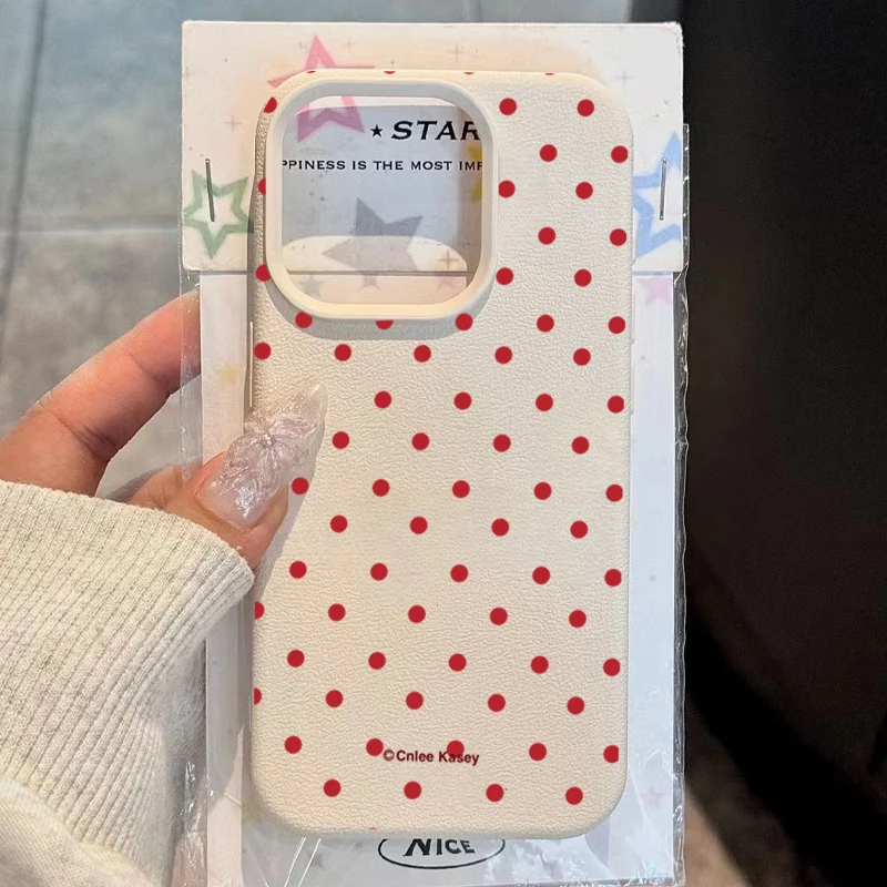 Red Round Dot Lichee Pattern Phone Case For iPhone 16 17 Pro Max Case iPhone 15 14 Plus 13 12 11 Pro Max XS XR X 16e Soft Cover
Red Round Dot Lichee Pattern Phone Case For iPhone 16 17 Pro Max Case iPhone 15 14 Plus 13 12 11 Pro Max XS XR X 16e Soft Cover