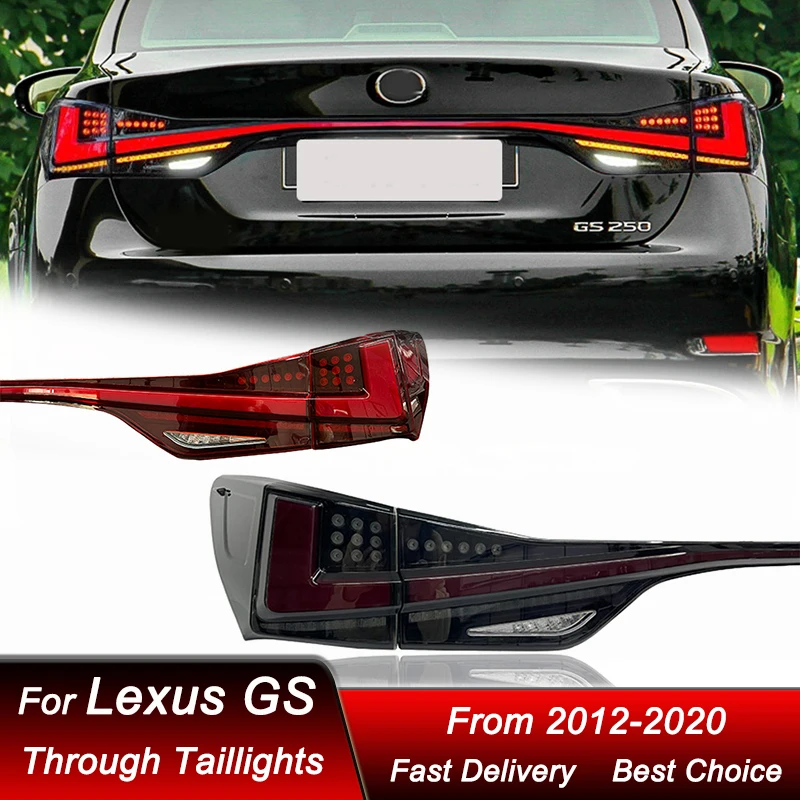 Автомобильные задние фонари для Lexus GS 2012-2020, новый стиль, задняя фара, динамический сигнал поворота, задняя фара в сборе
Автомобильные задние фонари для Lexus GS 2012-2020, новый стиль, задняя фара, динамический сигнал поворота, задняя фара в сборе