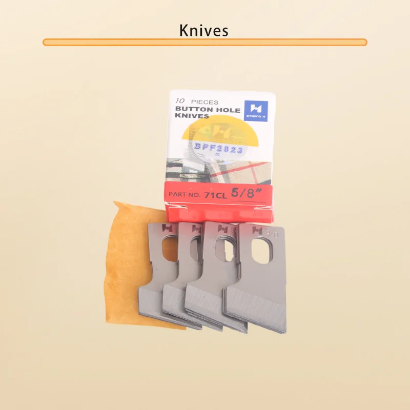 There Is Stock,Fast Delivery.Button Hole Machine Knives #71CL For Singer 71,271K,Juki LBH-761,771,781,1790,Brother B814,800A
There Is Stock,Fast Delivery.Button Hole Machine Knives #71CL For Singer 71,271K,Juki LBH-761,771,781,1790,Brother B814,800A
