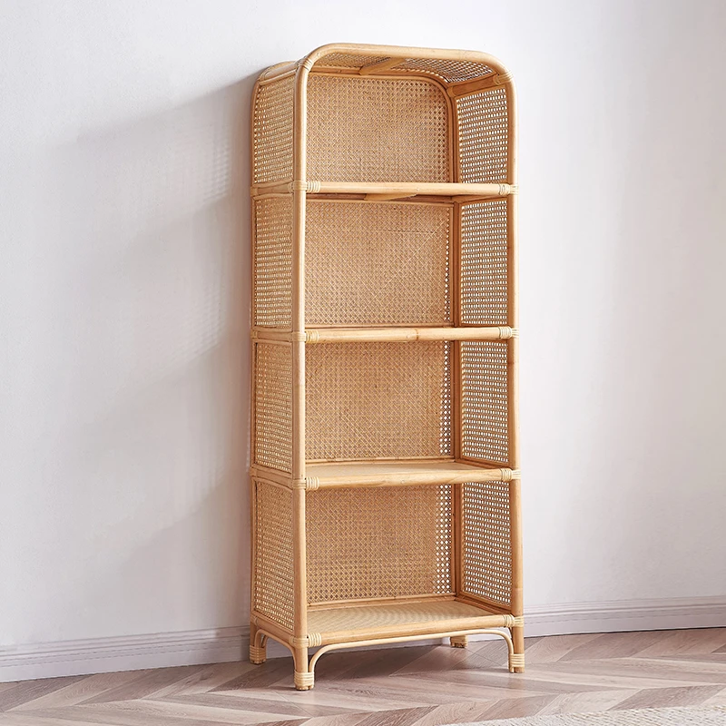 Japanese-style bookshelf floor-to-ceiling ins rattan small apartment shelf rattan decorative shelf
Japanese-style bookshelf floor-to-ceiling ins rattan small apartment shelf rattan decorative shelf